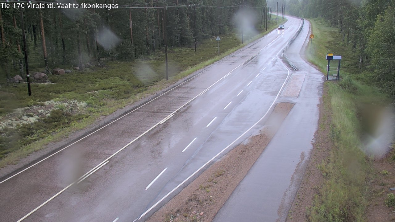 Kelikamerat Kuva Tie 170 Virolahti, Vaahterikonkangas, Virolahti, Kymenlaakso
