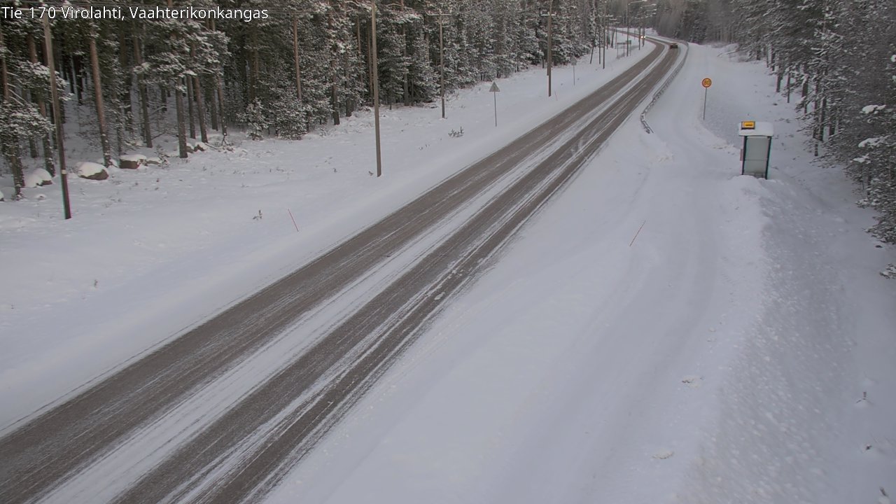 Kelikamerat Kuva Tie 170 Virolahti, Vaahterikonkangas, Virolahti, Kymenlaakso