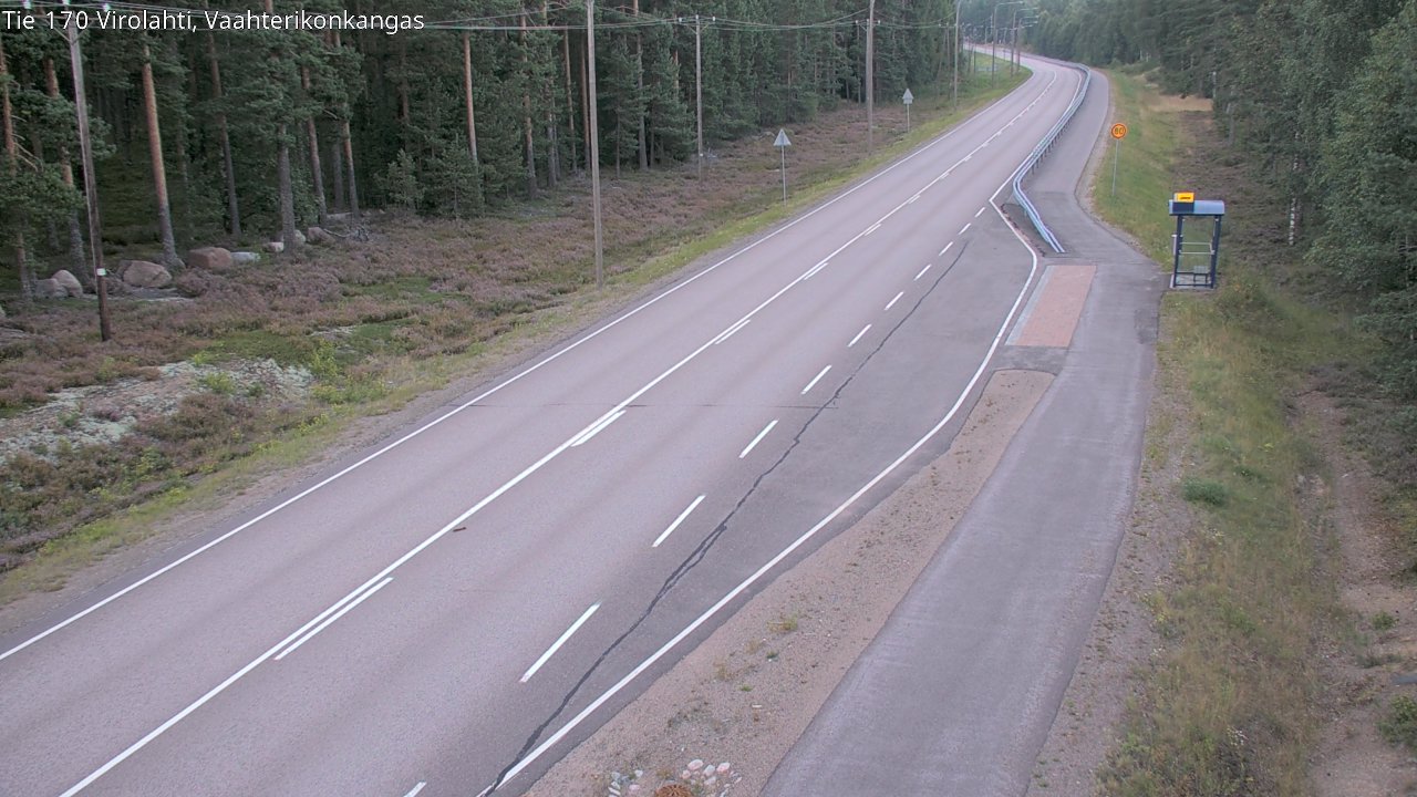 Kelikamerat Kuva Tie 170 Virolahti, Vaahterikonkangas, Virolahti, Kymenlaakso