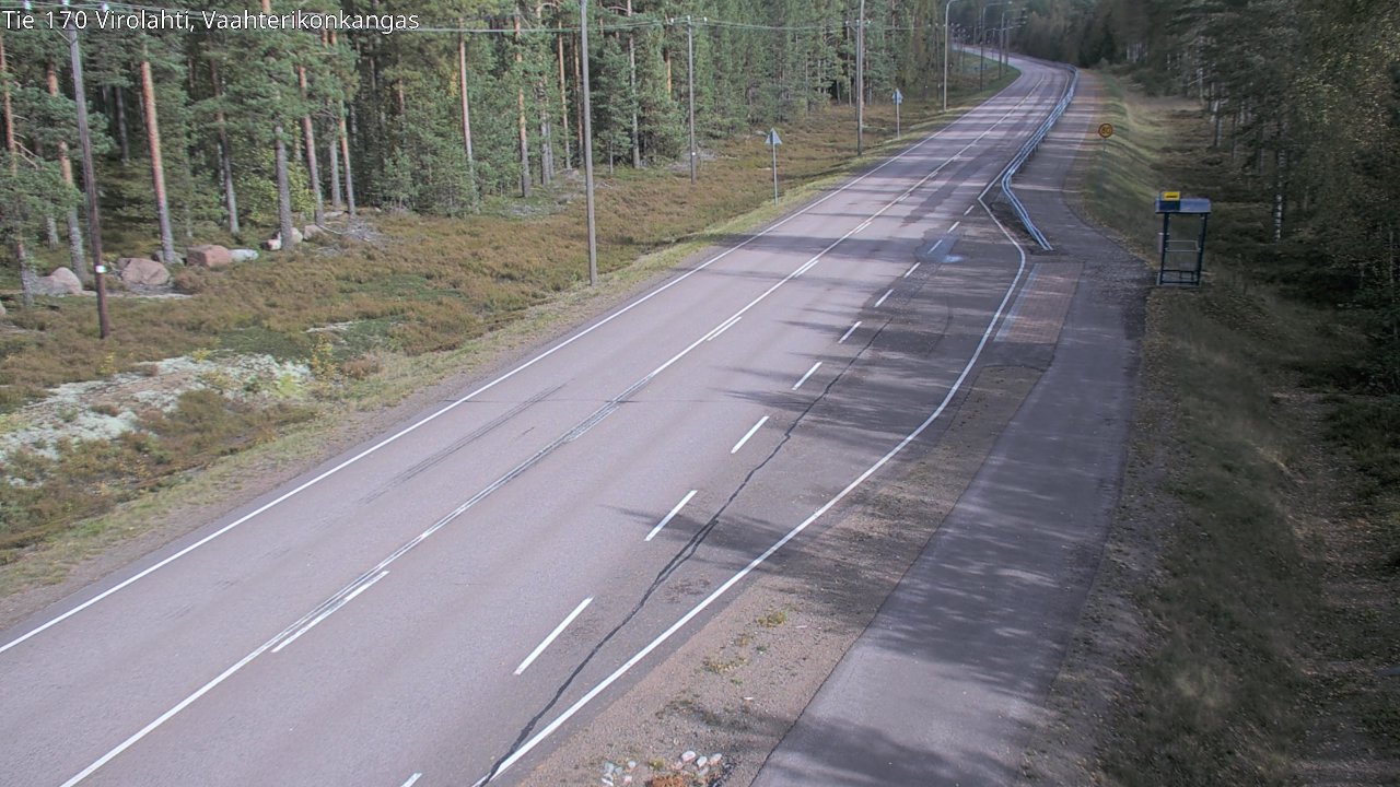 Kelikamerat Kuva Tie 170 Virolahti, Vaahterikonkangas, Virolahti, Kymenlaakso