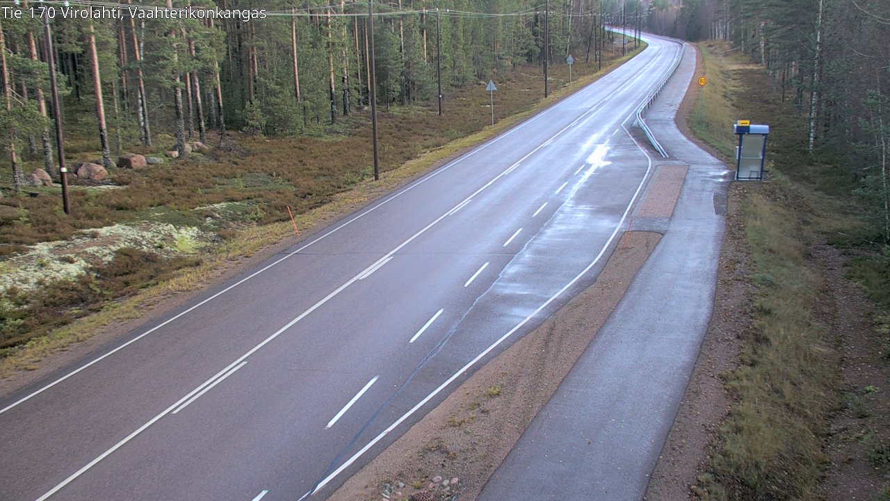 Kelikamerat Kuva Tie 170 Virolahti, Vaahterikonkangas, Virolahti, Kymenlaakso