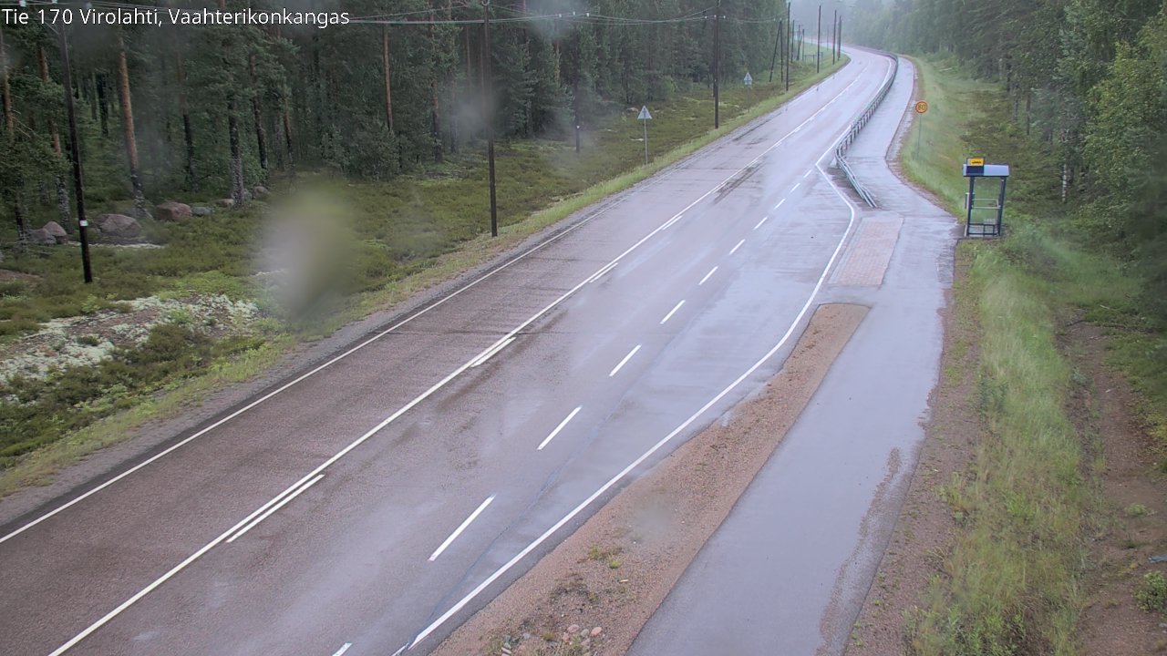 Kelikamerat Kuva Tie 170 Virolahti, Vaahterikonkangas, Virolahti, Kymenlaakso
