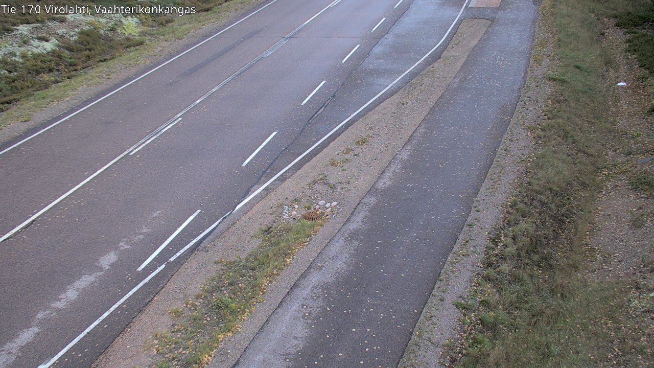 Weather Camera Image Väg 170 Vederlax, Vaahterikonkangas, Virolahti, Kymenlaakso
