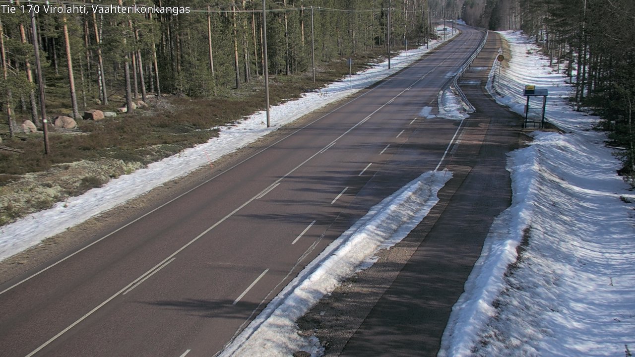 Kelikamerat Kuva Tie 170 Virolahti, Vaahterikonkangas, Virolahti, Kymenlaakso