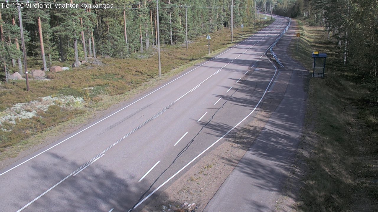Kelikamerat Kuva Tie 170 Virolahti, Vaahterikonkangas, Virolahti, Kymenlaakso