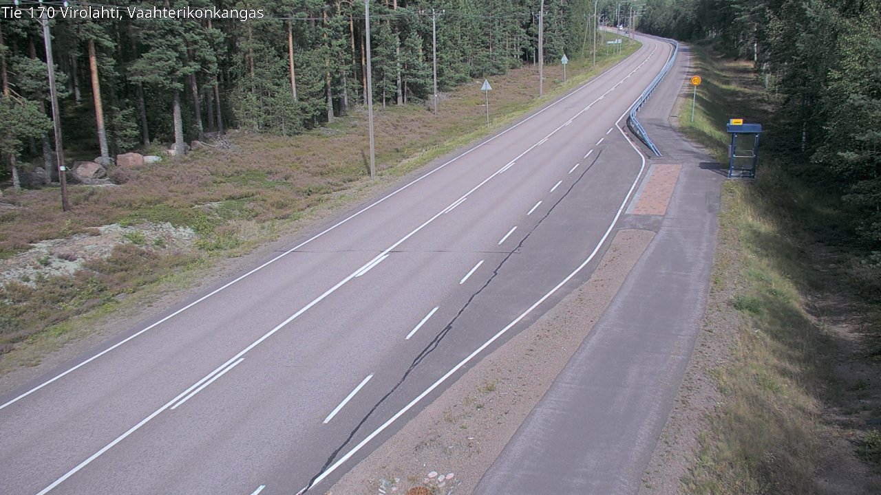 Kelikamerat Kuva Tie 170 Virolahti, Vaahterikonkangas, Virolahti, Kymenlaakso
