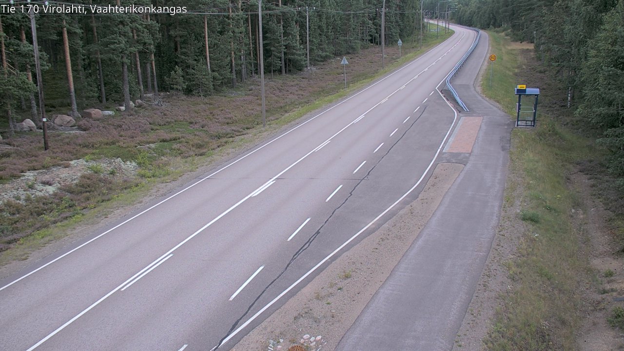 Kelikamerat Kuva Tie 170 Virolahti, Vaahterikonkangas, Virolahti, Kymenlaakso