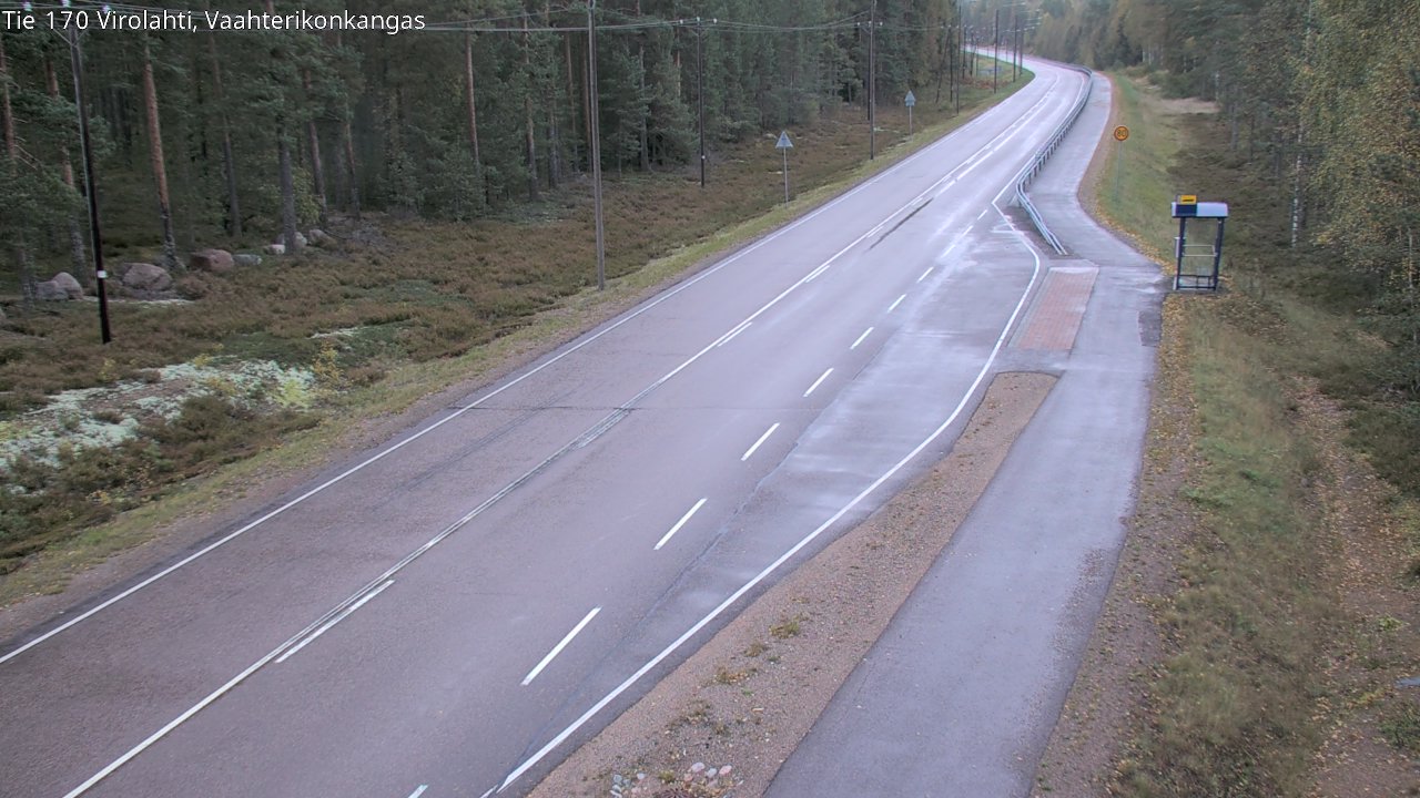 Kelikamerat Kuva Tie 170 Virolahti, Vaahterikonkangas, Virolahti, Kymenlaakso