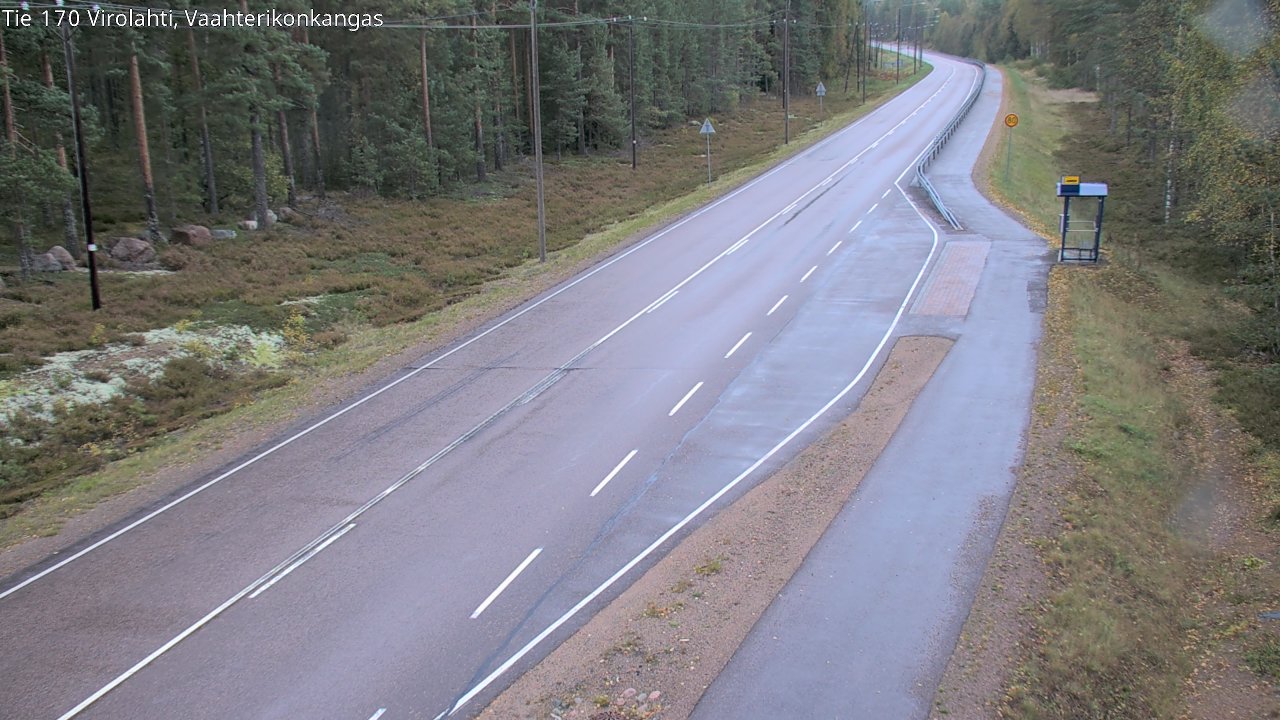 Kelikamerat Kuva Tie 170 Virolahti, Vaahterikonkangas, Virolahti, Kymenlaakso