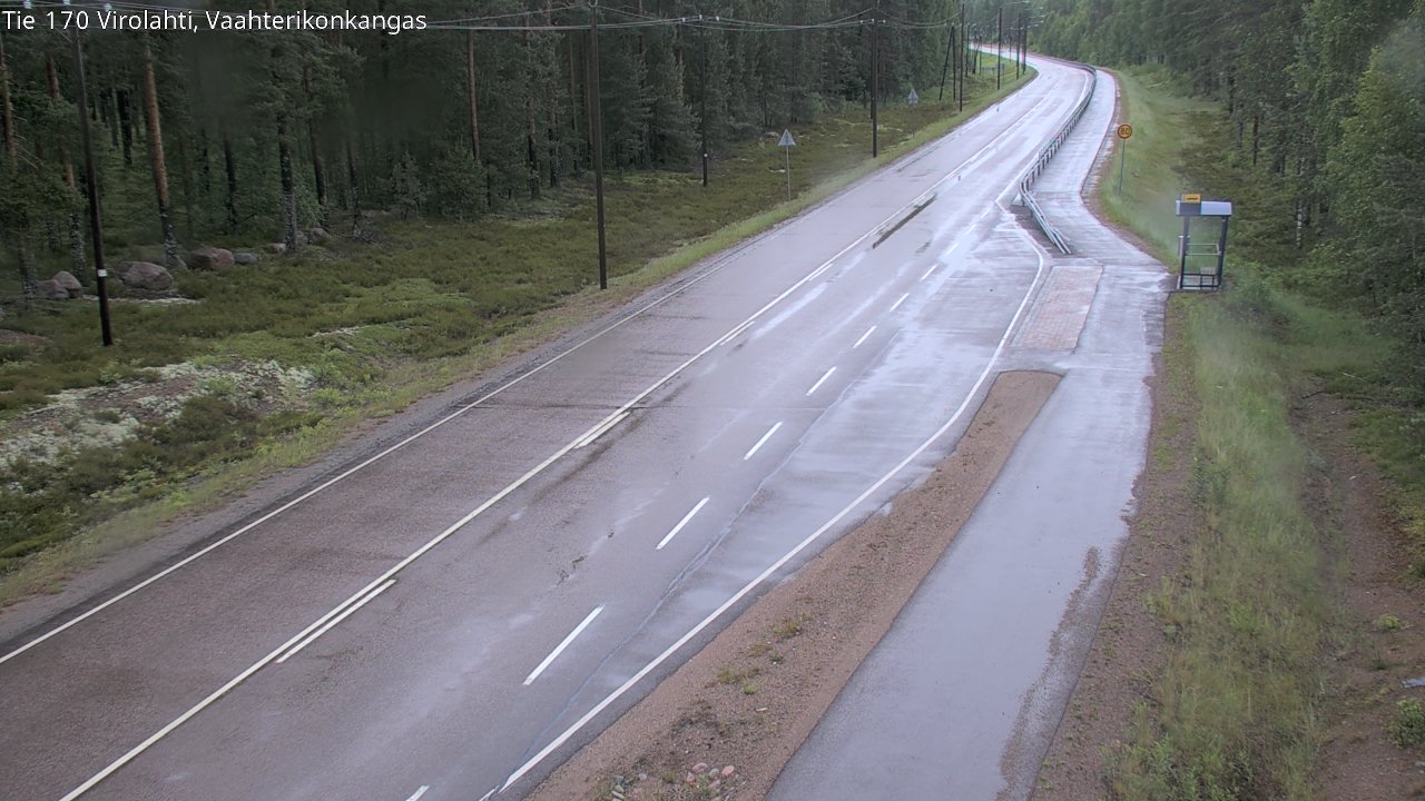 Kelikamerat Kuva Tie 170 Virolahti, Vaahterikonkangas, Virolahti, Kymenlaakso