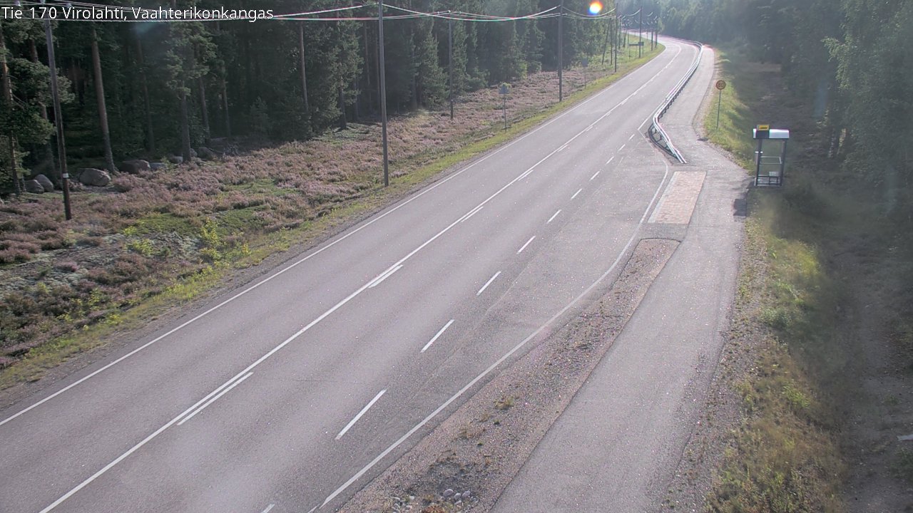 Kelikamerat Kuva Tie 170 Virolahti, Vaahterikonkangas, Virolahti, Kymenlaakso
