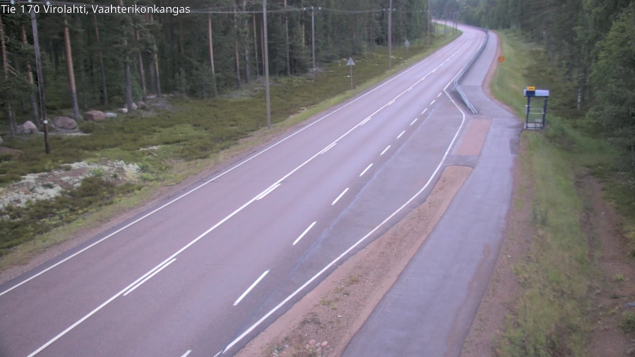 Kelikamerat Kuva Tie 170 Virolahti, Vaahterikonkangas, Virolahti, Kymenlaakso