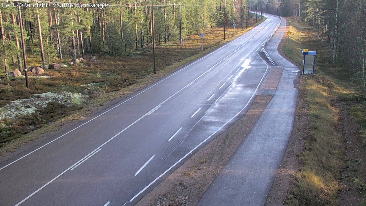 Kelikamerat Kuva Tie 170 Virolahti, Vaahterikonkangas, Virolahti, Kymenlaakso