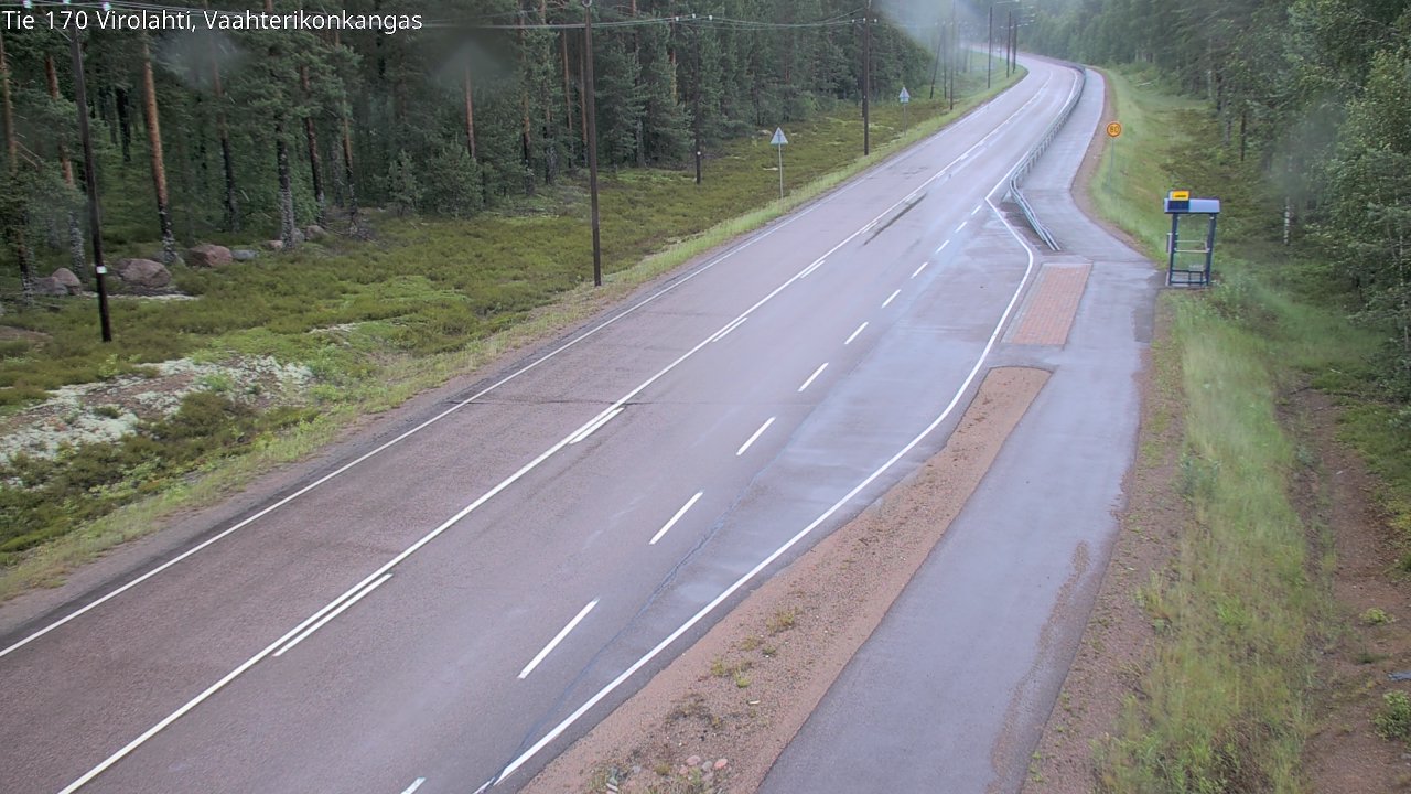 Kelikamerat Kuva Tie 170 Virolahti, Vaahterikonkangas, Virolahti, Kymenlaakso