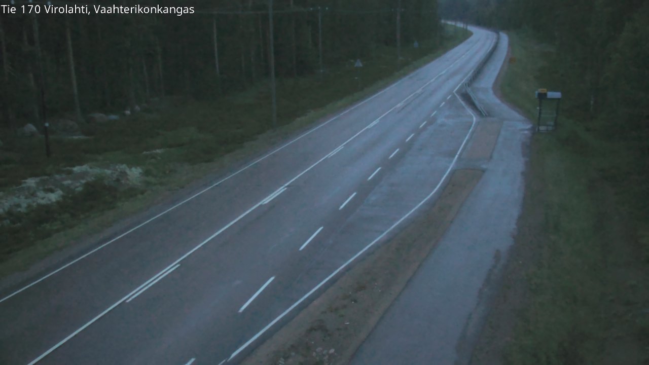 Kelikamerat Kuva Tie 170 Virolahti, Vaahterikonkangas, Virolahti, Kymenlaakso