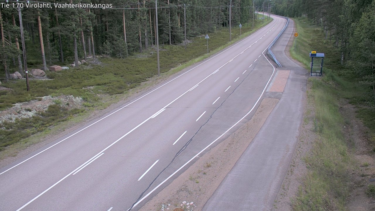 Kelikamerat Kuva Tie 170 Virolahti, Vaahterikonkangas, Virolahti, Kymenlaakso
