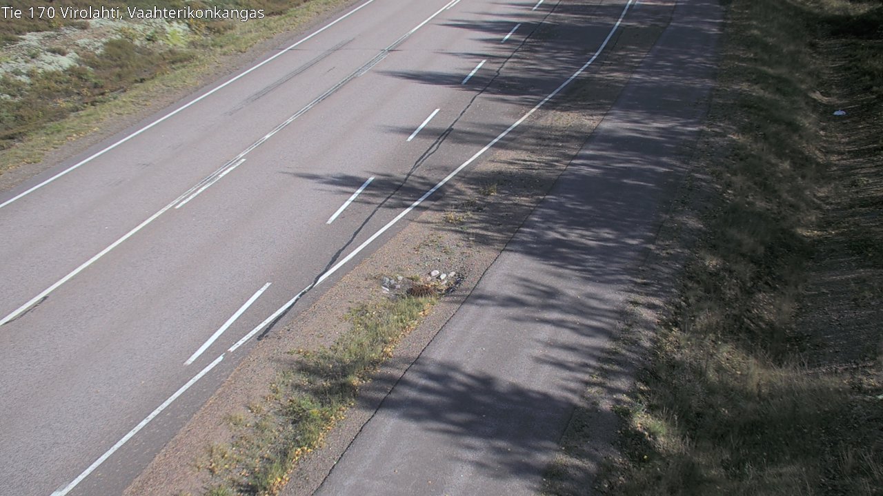 Weather Camera Image Väg 170 Vederlax, Vaahterikonkangas, Virolahti, Kymenlaakso