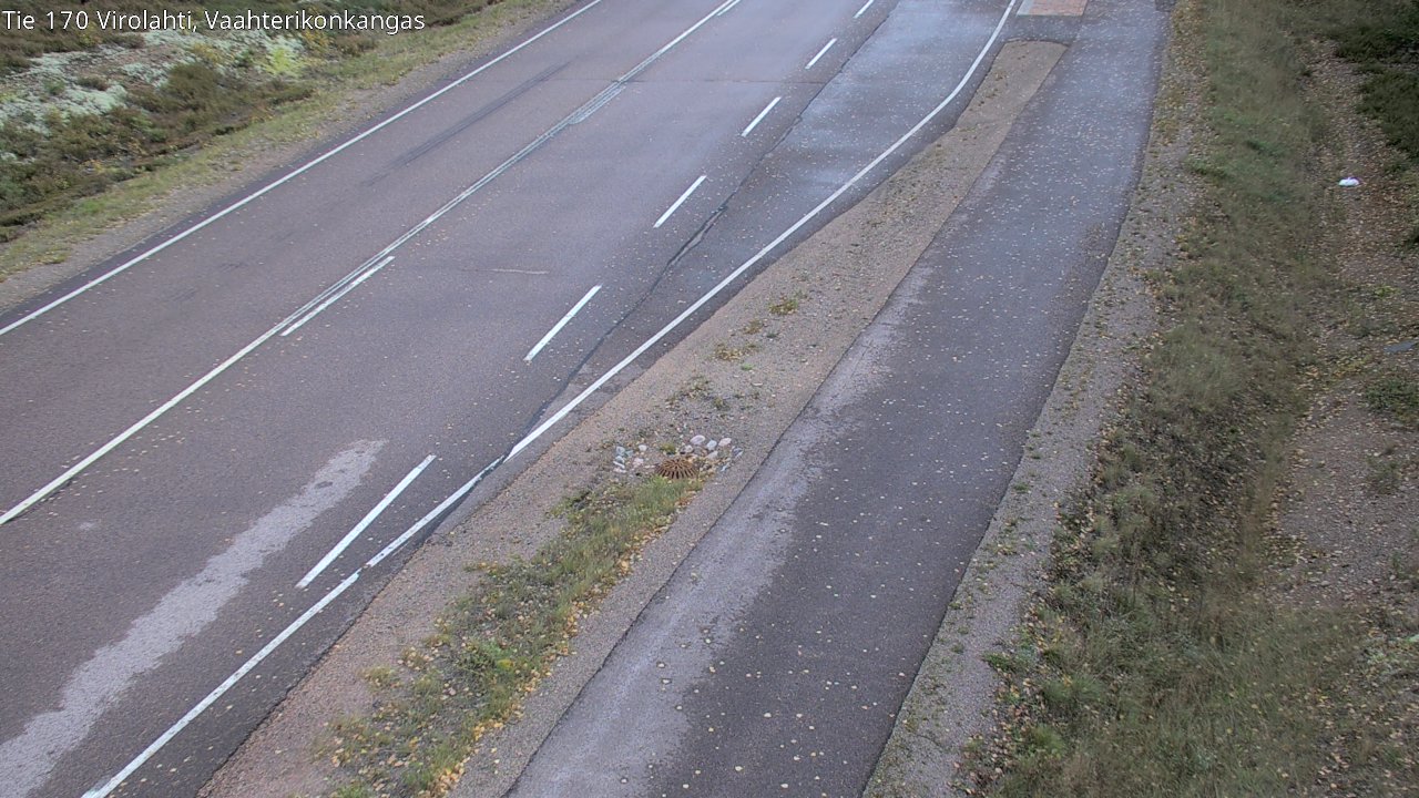 Weather Camera Image Väg 170 Vederlax, Vaahterikonkangas, Virolahti, Kymenlaakso
