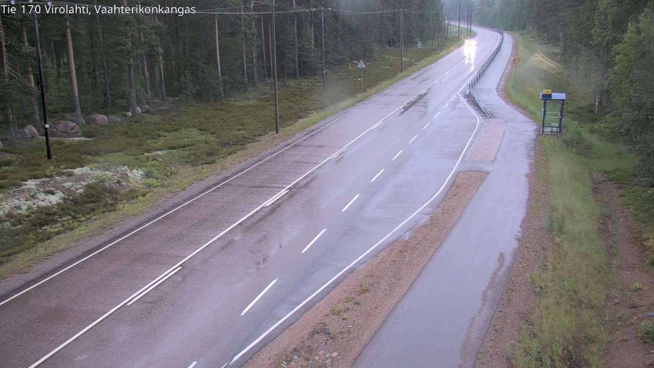 Kelikamerat Kuva Tie 170 Virolahti, Vaahterikonkangas, Virolahti, Kymenlaakso