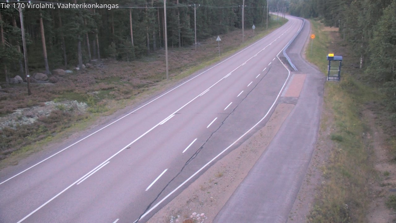 Kelikamerat Kuva Tie 170 Virolahti, Vaahterikonkangas, Virolahti, Kymenlaakso