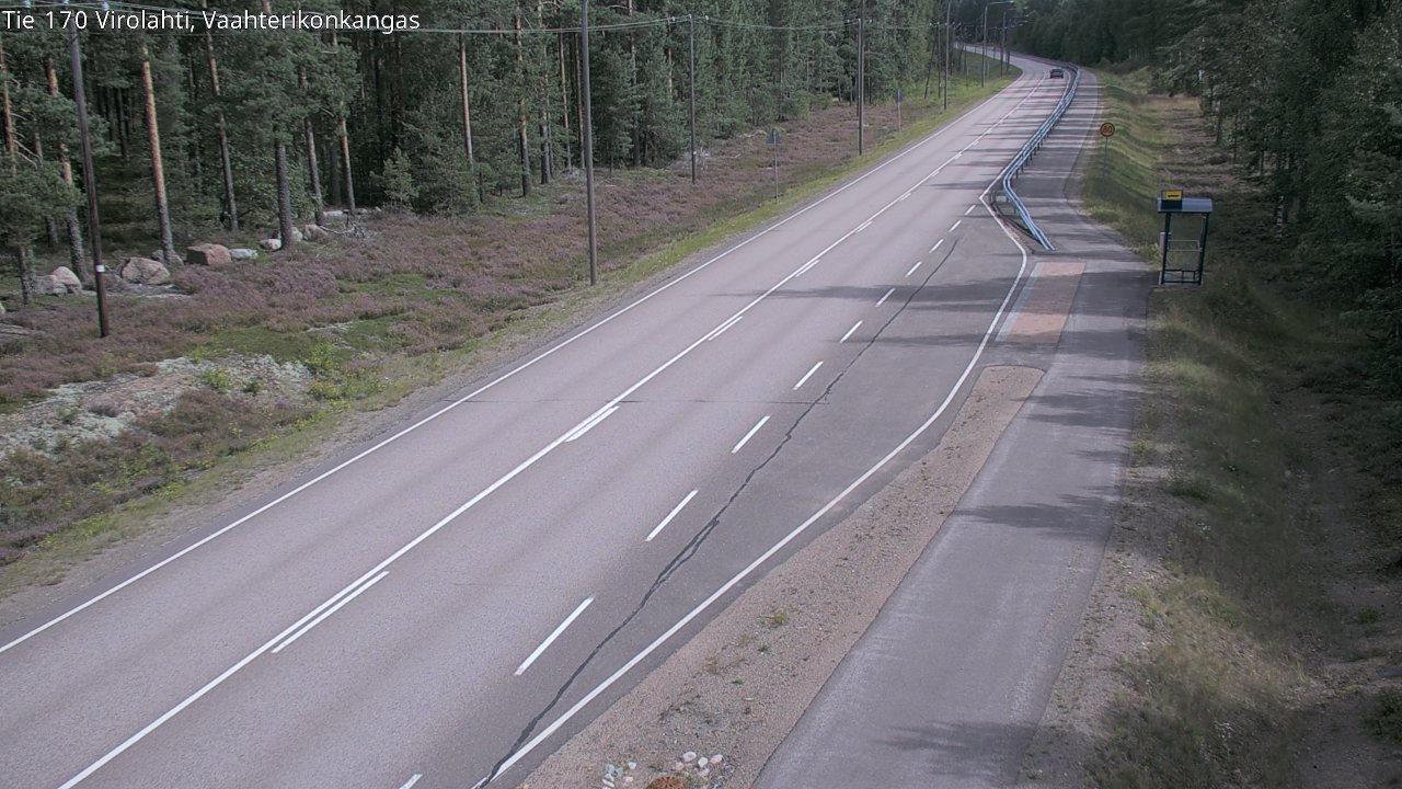 Kelikamerat Kuva Tie 170 Virolahti, Vaahterikonkangas, Virolahti, Kymenlaakso
