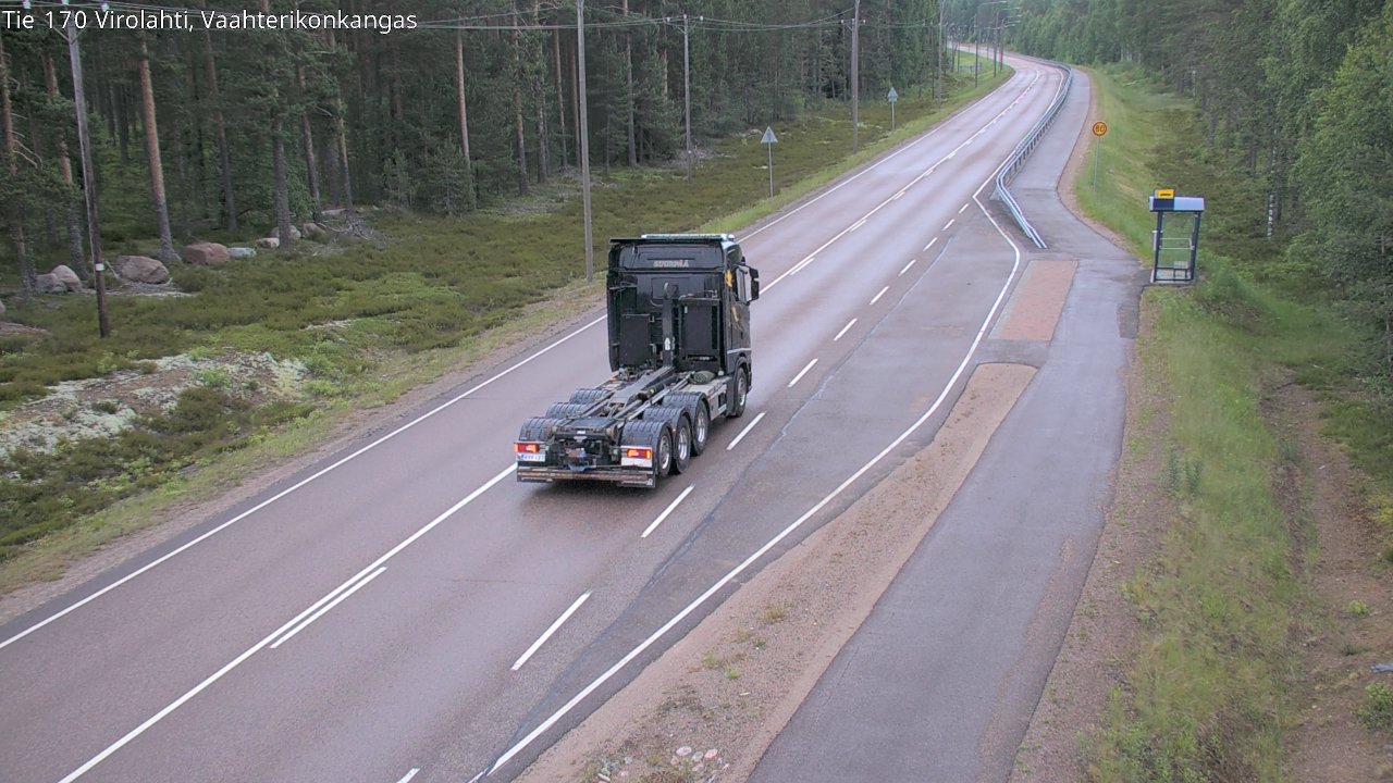 Kelikamerat Kuva Tie 170 Virolahti, Vaahterikonkangas, Virolahti, Kymenlaakso