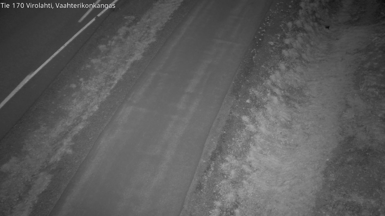 Weather Camera Image Väg 170 Vederlax, Vaahterikonkangas, Virolahti, Kymenlaakso