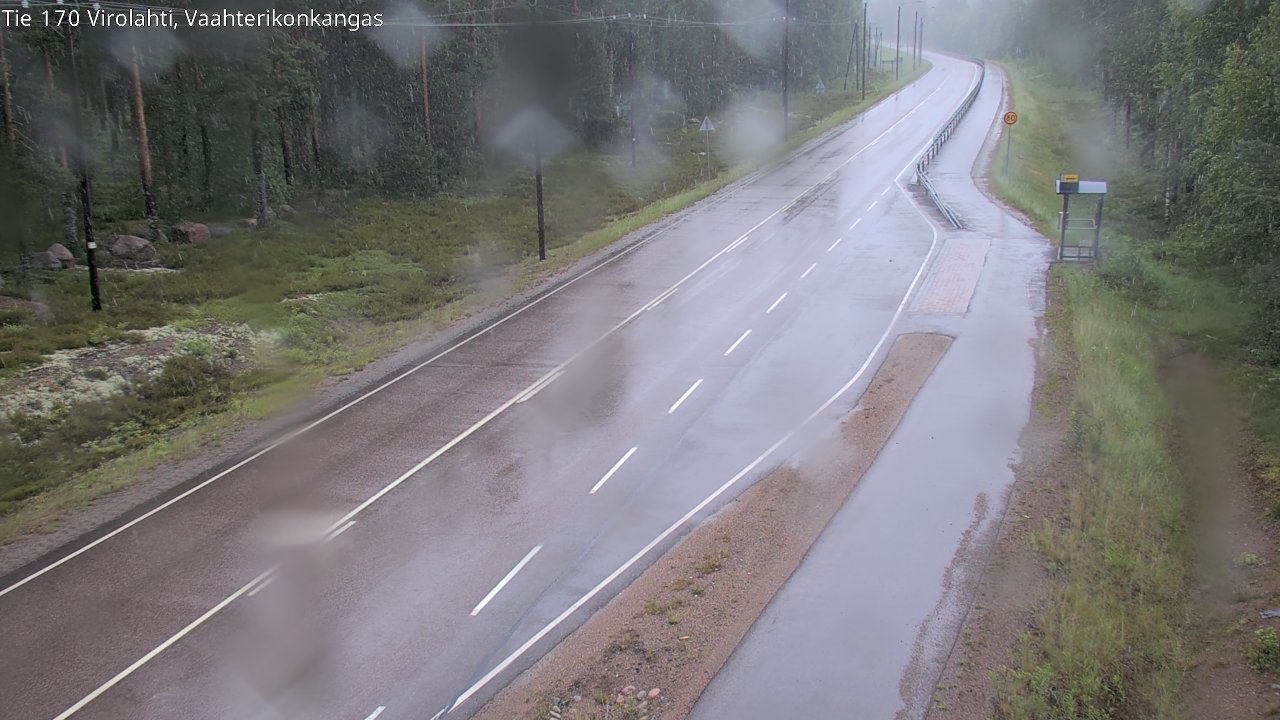 Kelikamerat Kuva Tie 170 Virolahti, Vaahterikonkangas, Virolahti, Kymenlaakso
