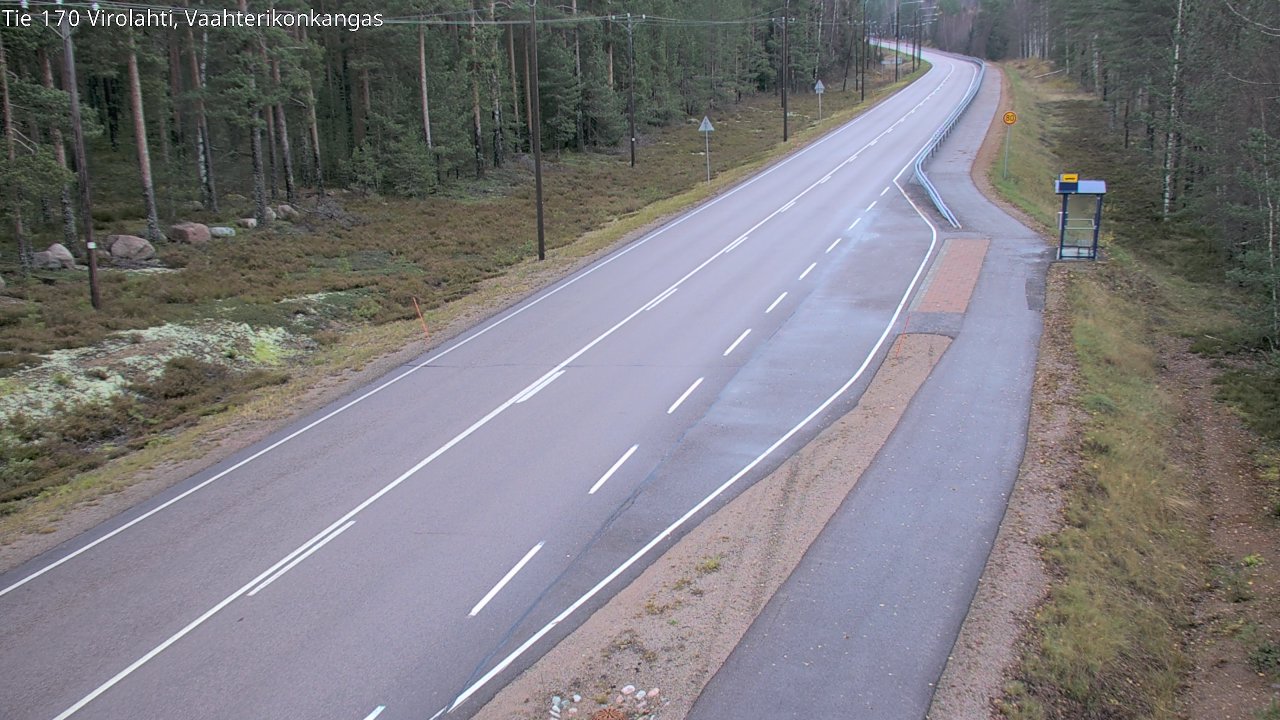 Kelikamerat Kuva Tie 170 Virolahti, Vaahterikonkangas, Virolahti, Kymenlaakso