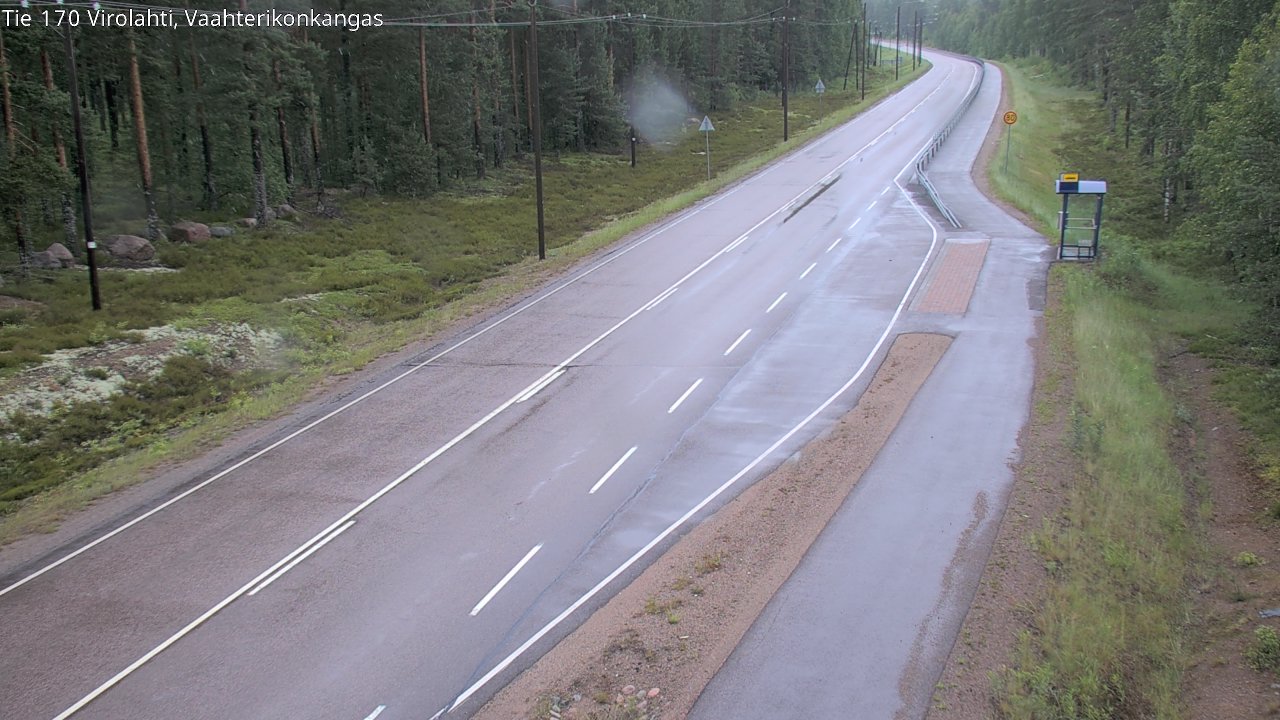 Kelikamerat Kuva Tie 170 Virolahti, Vaahterikonkangas, Virolahti, Kymenlaakso