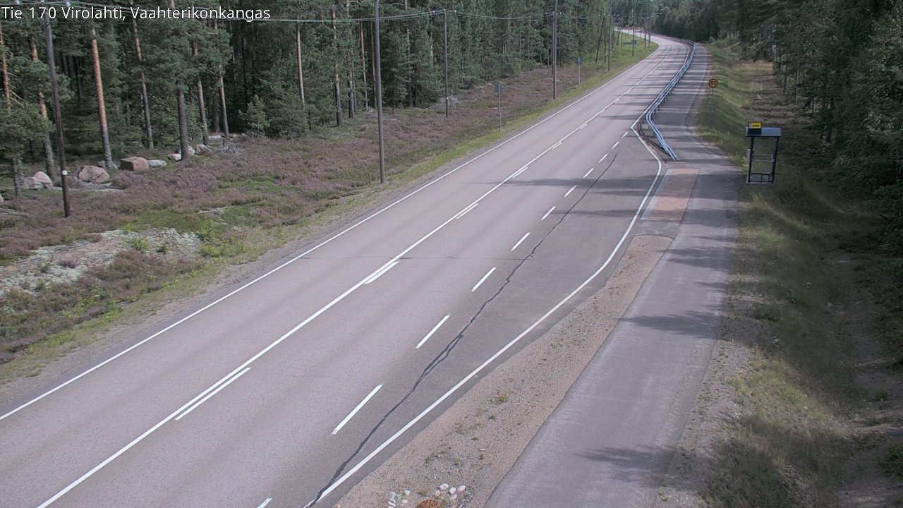 Kelikamerat Kuva Tie 170 Virolahti, Vaahterikonkangas, Virolahti, Kymenlaakso
