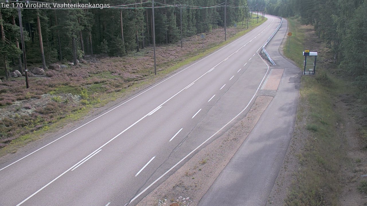 Kelikamerat Kuva Tie 170 Virolahti, Vaahterikonkangas, Virolahti, Kymenlaakso