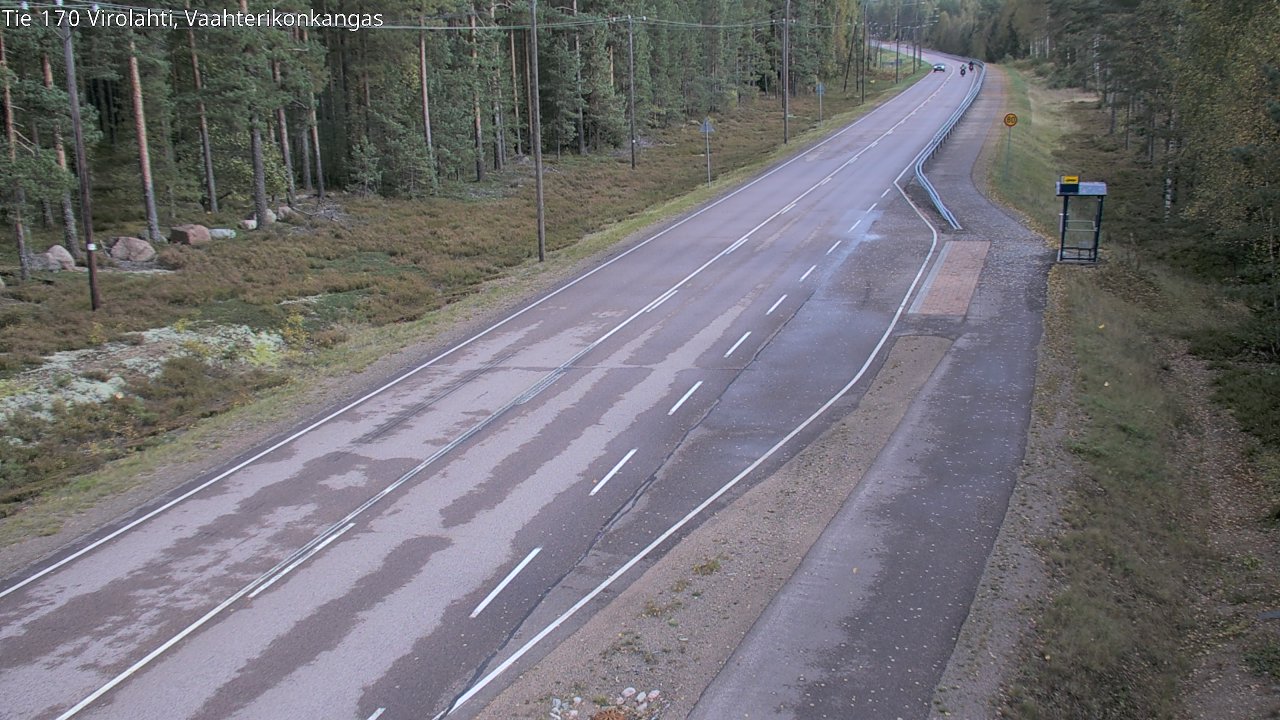 Kelikamerat Kuva Tie 170 Virolahti, Vaahterikonkangas, Virolahti, Kymenlaakso