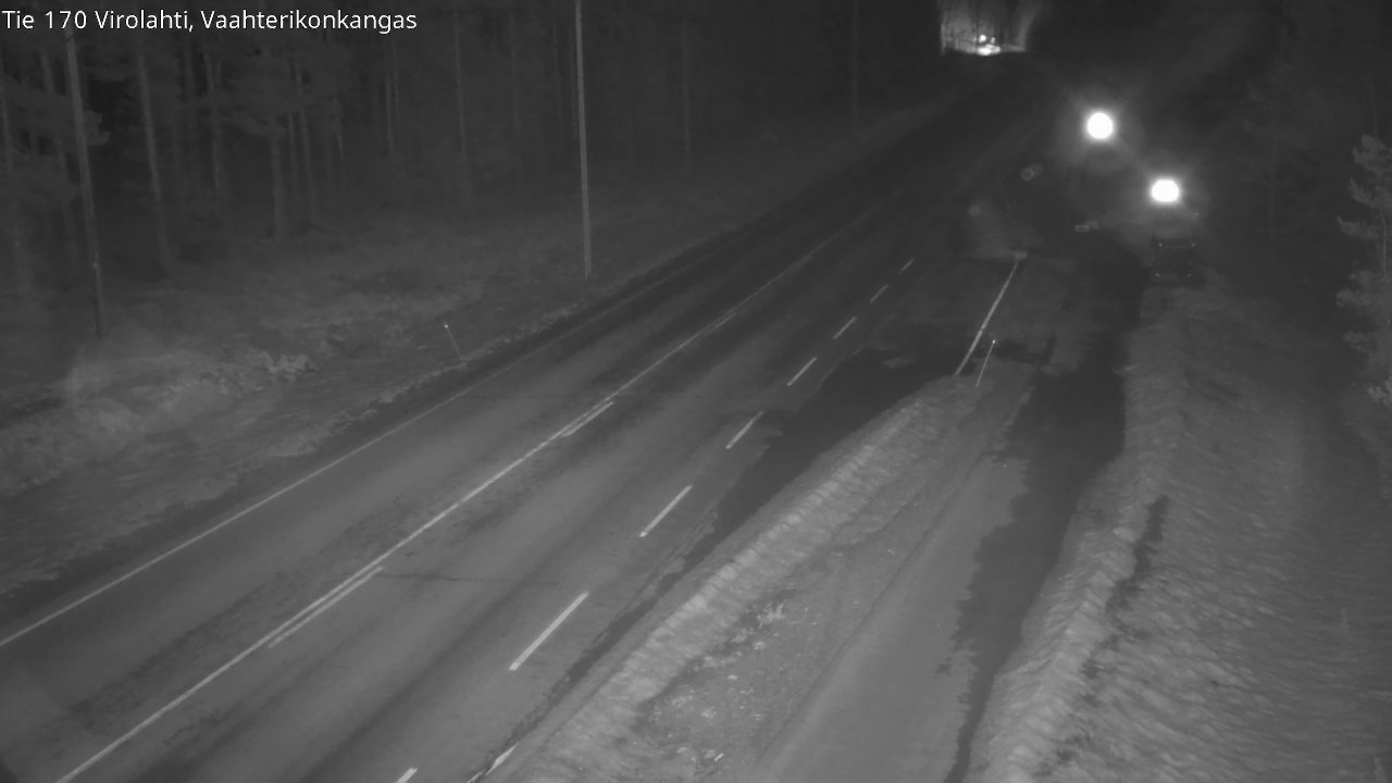 Weather Camera Image Väg 170 Vederlax, Vaahterikonkangas, Virolahti, Kymenlaakso