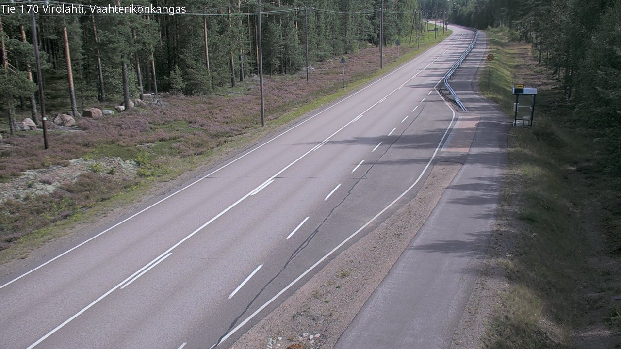 Kelikamerat Kuva Tie 170 Virolahti, Vaahterikonkangas, Virolahti, Kymenlaakso