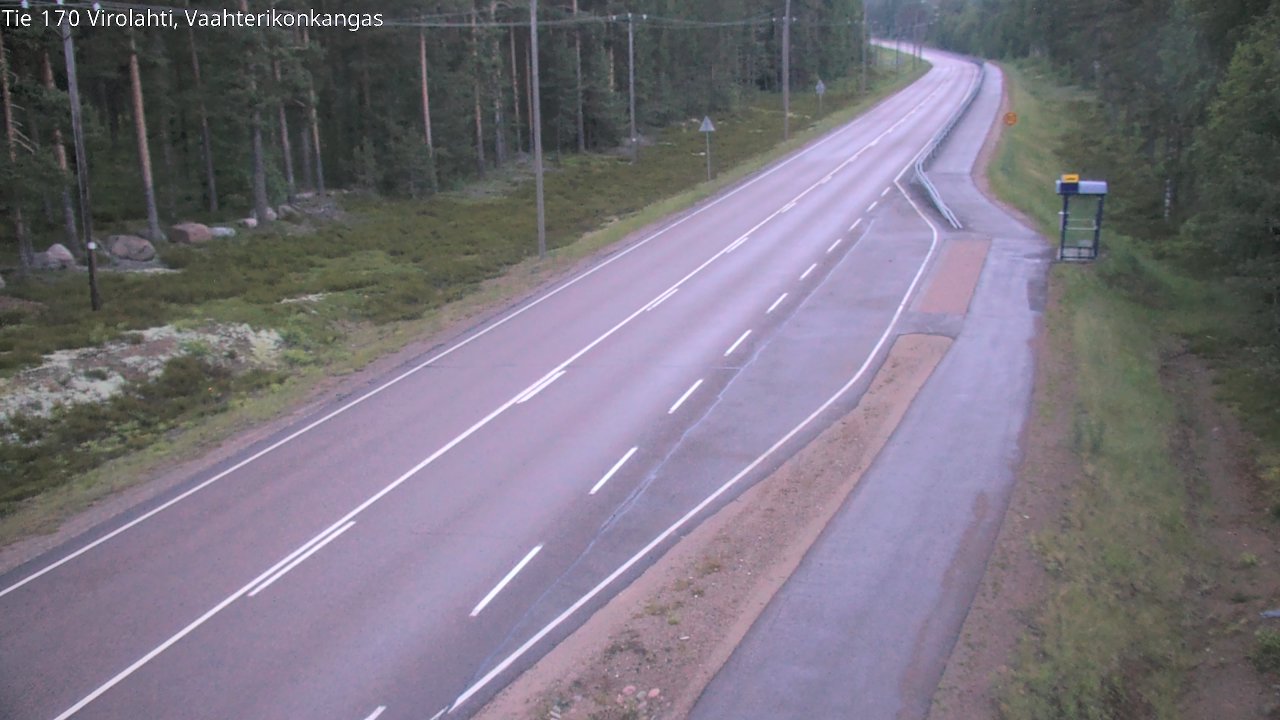 Kelikamerat Kuva Tie 170 Virolahti, Vaahterikonkangas, Virolahti, Kymenlaakso