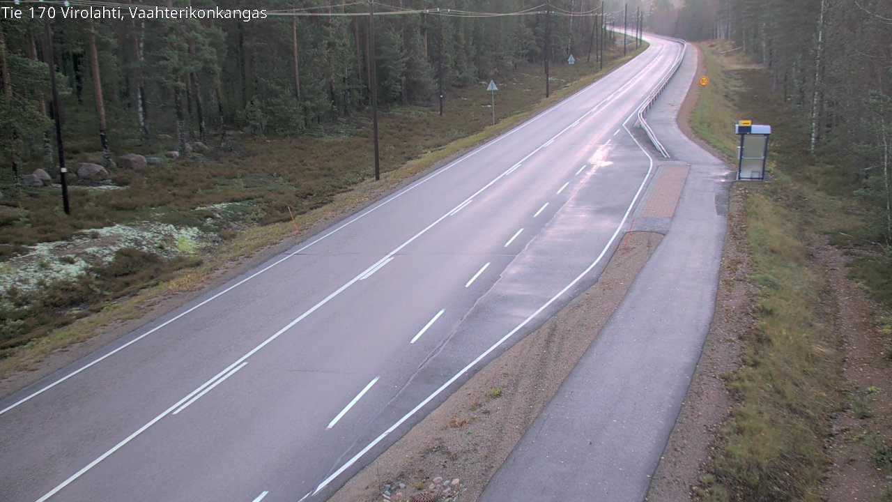 Kelikamerat Kuva Tie 170 Virolahti, Vaahterikonkangas, Virolahti, Kymenlaakso