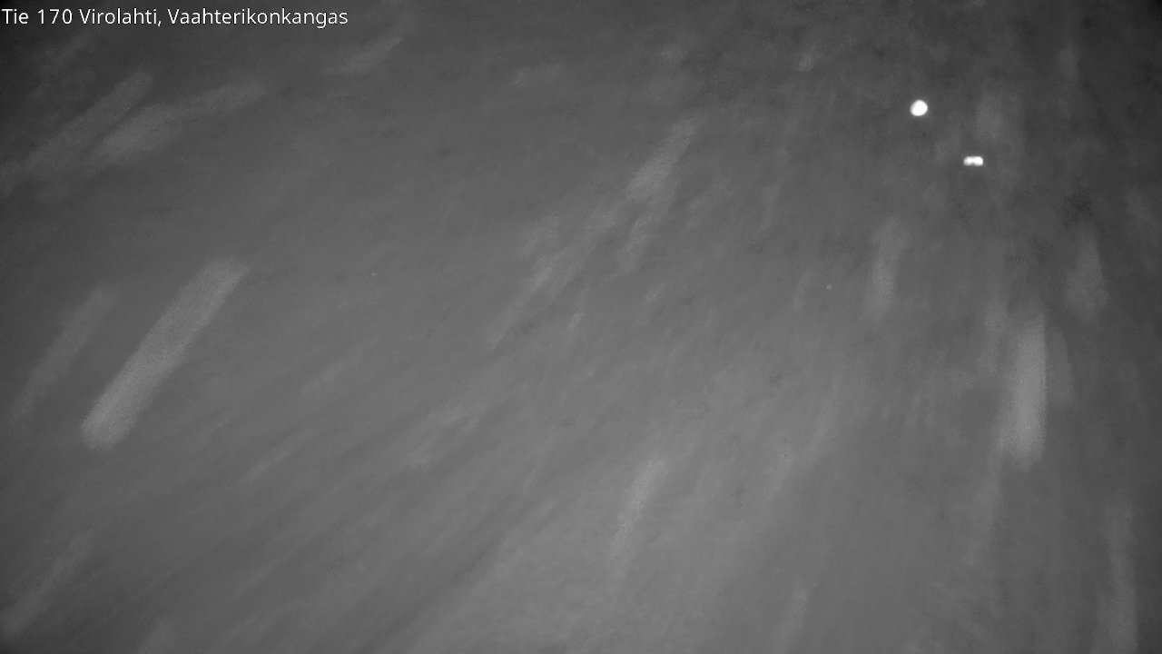 Weather Camera Image Väg 170 Vederlax, Vaahterikonkangas, Virolahti, Kymenlaakso