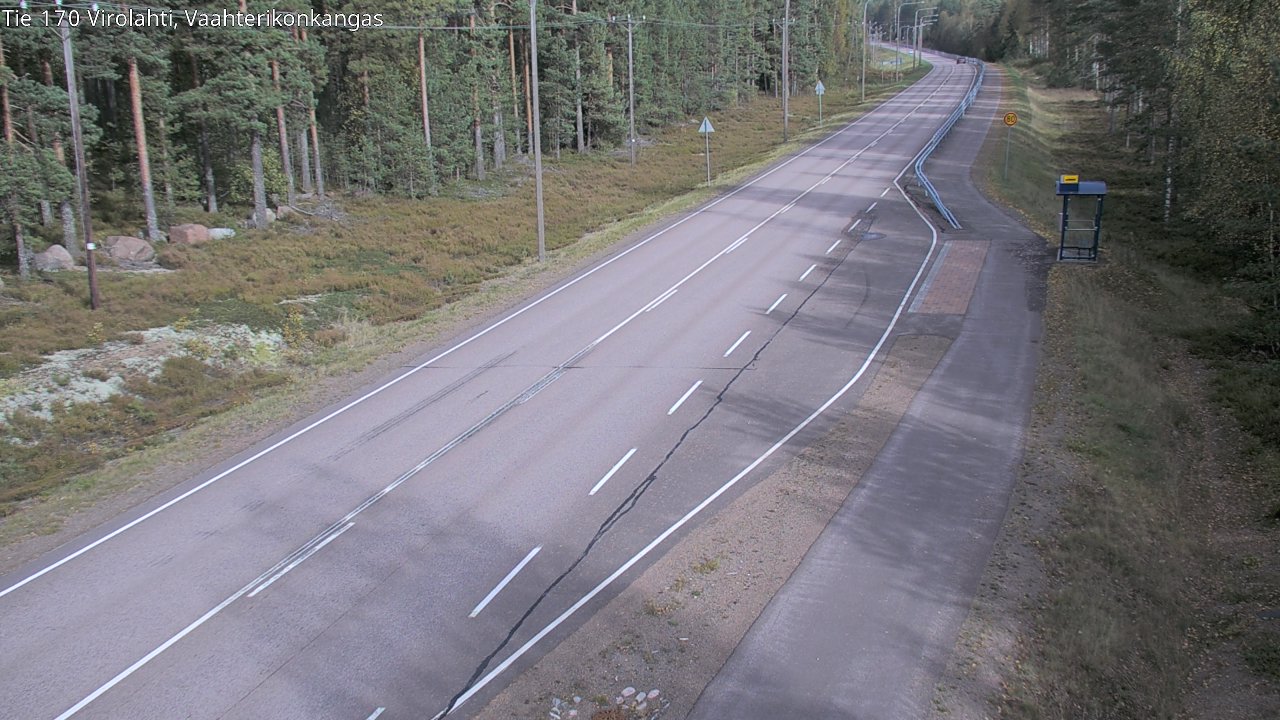 Kelikamerat Kuva Tie 170 Virolahti, Vaahterikonkangas, Virolahti, Kymenlaakso