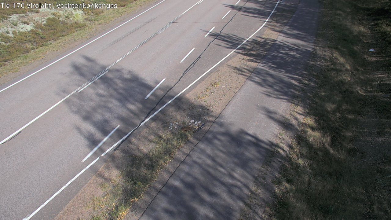 Weather Camera Image Väg 170 Vederlax, Vaahterikonkangas, Virolahti, Kymenlaakso