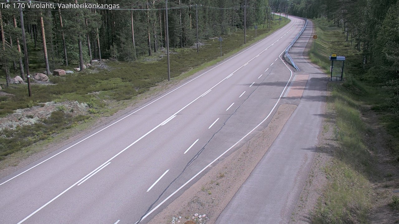 Kelikamerat Kuva Tie 170 Virolahti, Vaahterikonkangas, Virolahti, Kymenlaakso