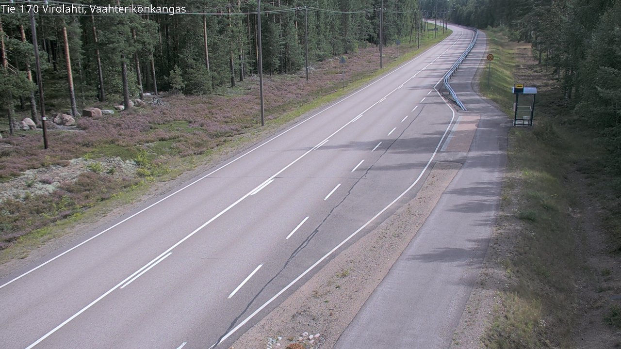 Kelikamerat Kuva Tie 170 Virolahti, Vaahterikonkangas, Virolahti, Kymenlaakso