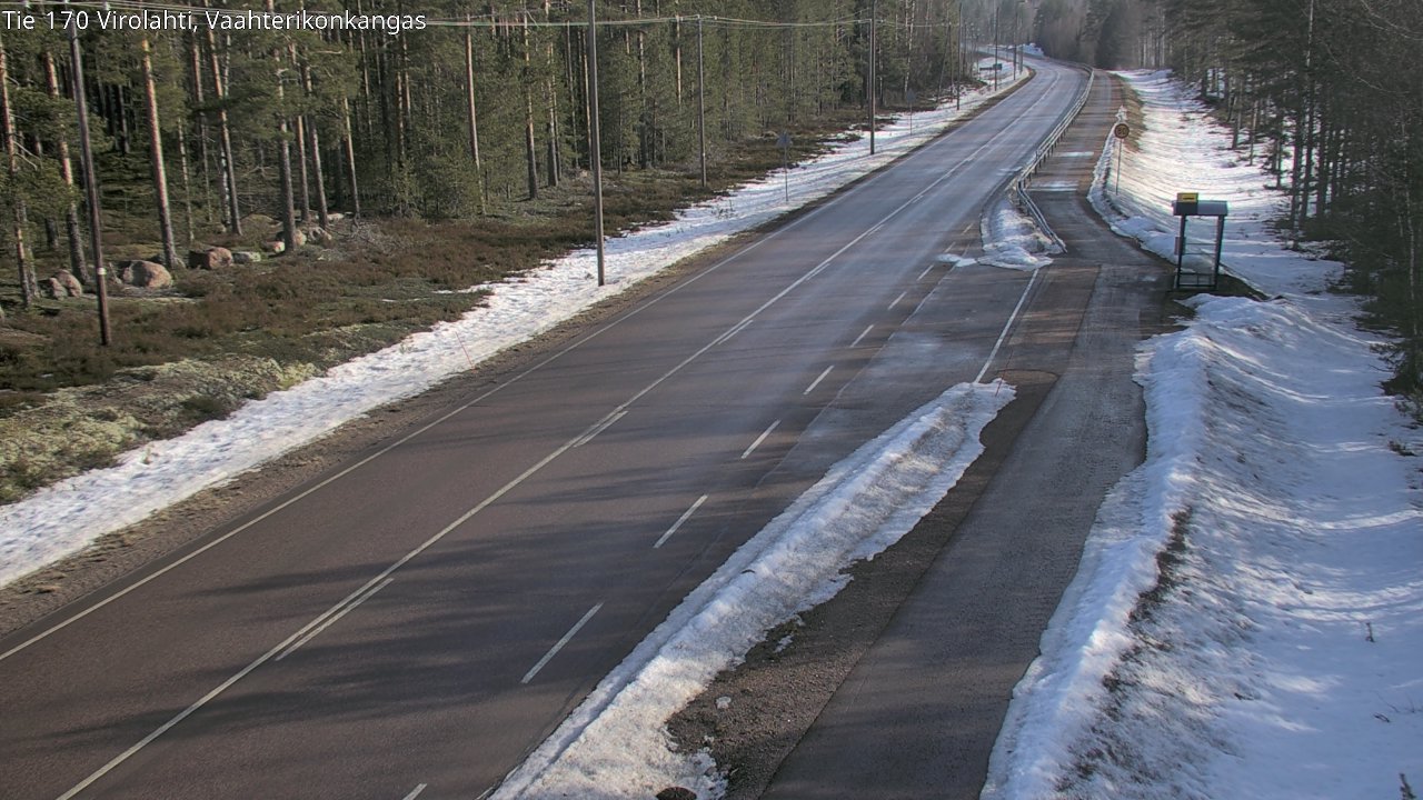 Kelikamerat Kuva Tie 170 Virolahti, Vaahterikonkangas, Virolahti, Kymenlaakso