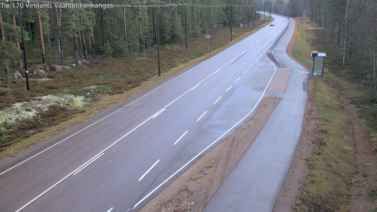 Kelikamerat Kuva Tie 170 Virolahti, Vaahterikonkangas, Virolahti, Kymenlaakso