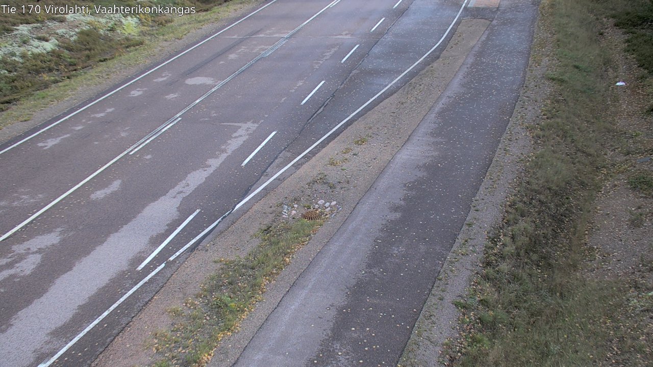 Weather Camera Image Väg 170 Vederlax, Vaahterikonkangas, Virolahti, Kymenlaakso