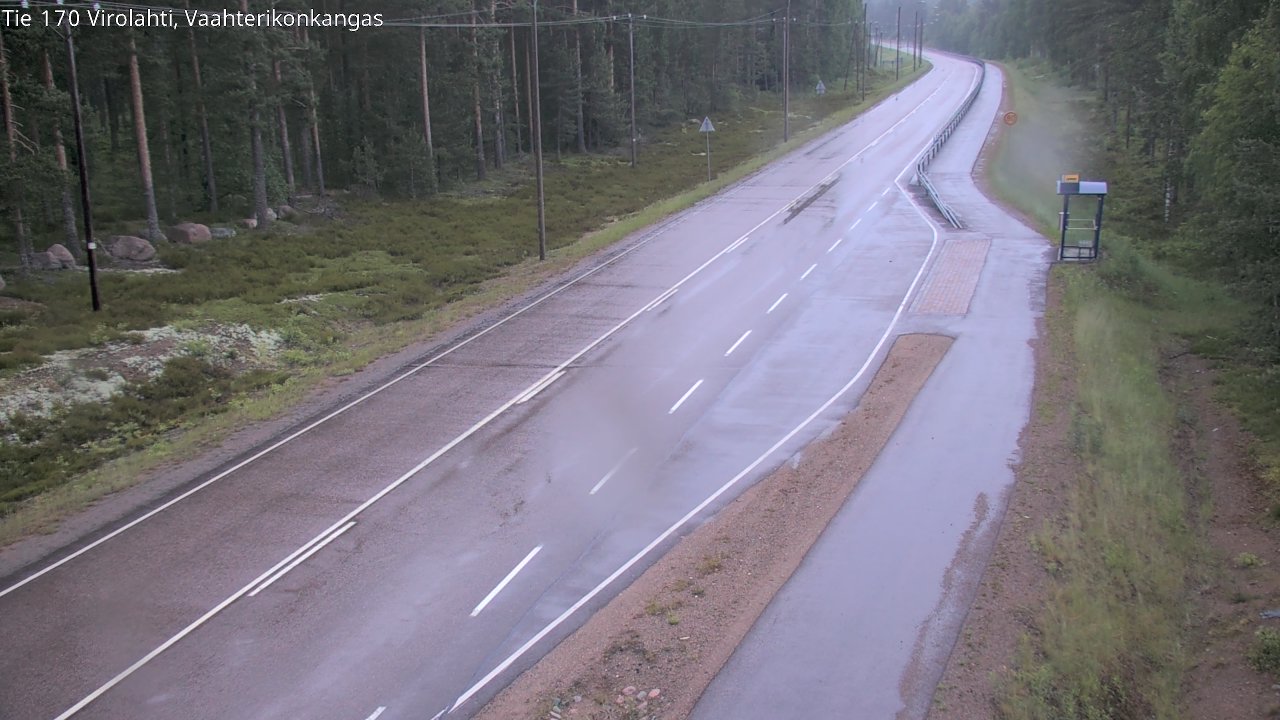 Kelikamerat Kuva Tie 170 Virolahti, Vaahterikonkangas, Virolahti, Kymenlaakso
