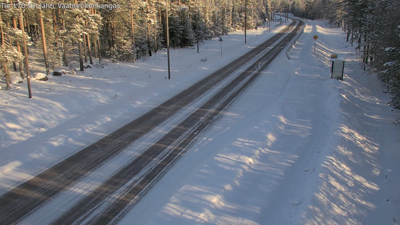 Kelikamerat Kuva Tie 170 Virolahti, Vaahterikonkangas, Virolahti, Kymenlaakso
