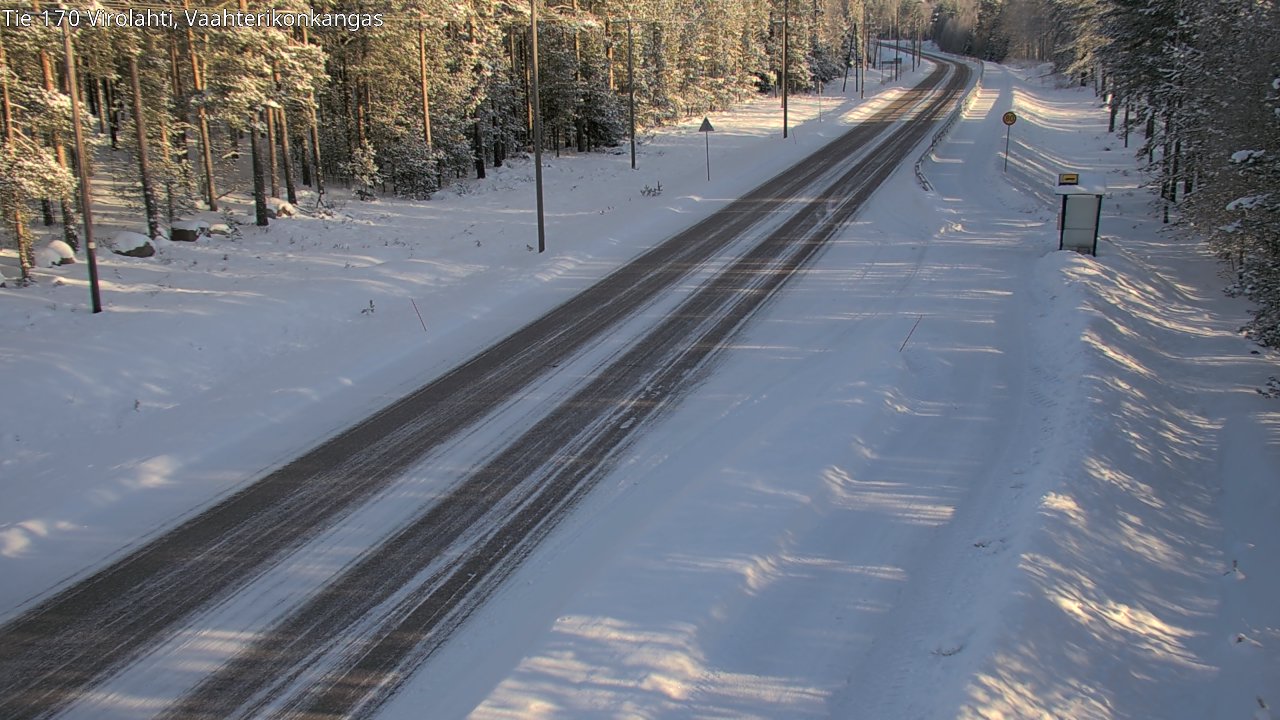 Kelikamerat Kuva Tie 170 Virolahti, Vaahterikonkangas, Virolahti, Kymenlaakso