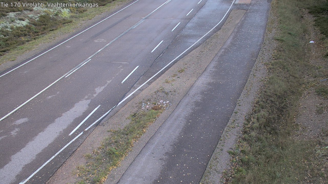 Weather Camera Image Väg 170 Vederlax, Vaahterikonkangas, Virolahti, Kymenlaakso