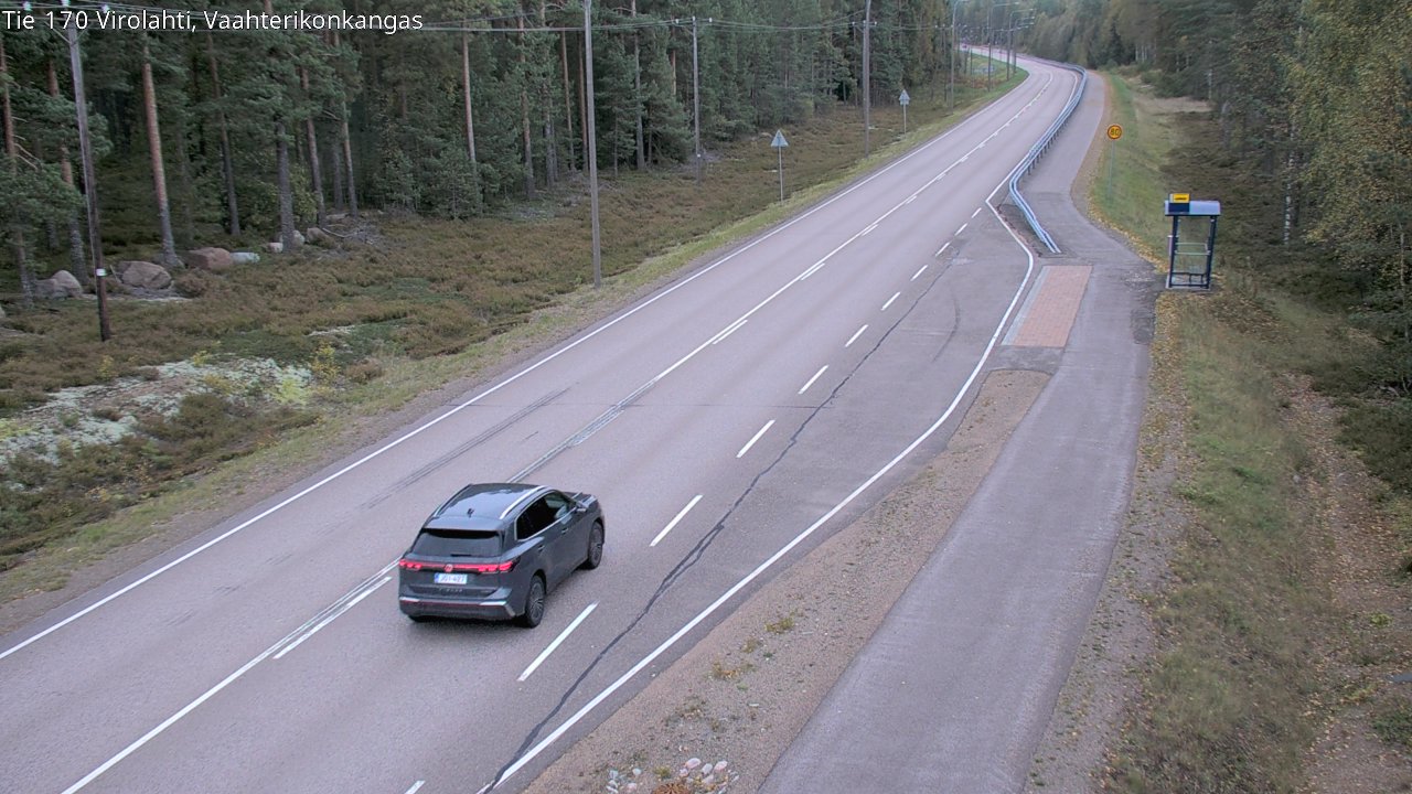 Kelikamerat Kuva Tie 170 Virolahti, Vaahterikonkangas, Virolahti, Kymenlaakso